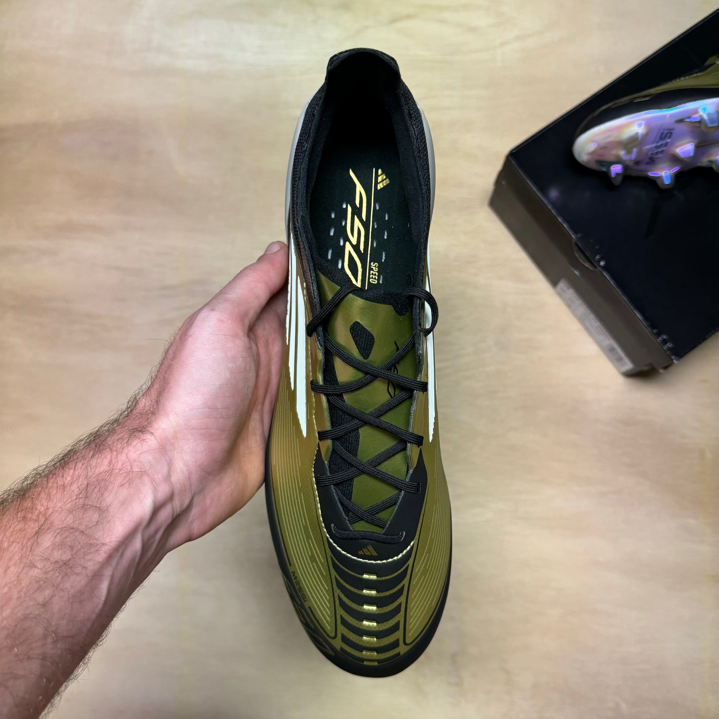F50 Elite FG Messi sz.10.5 by Adidas