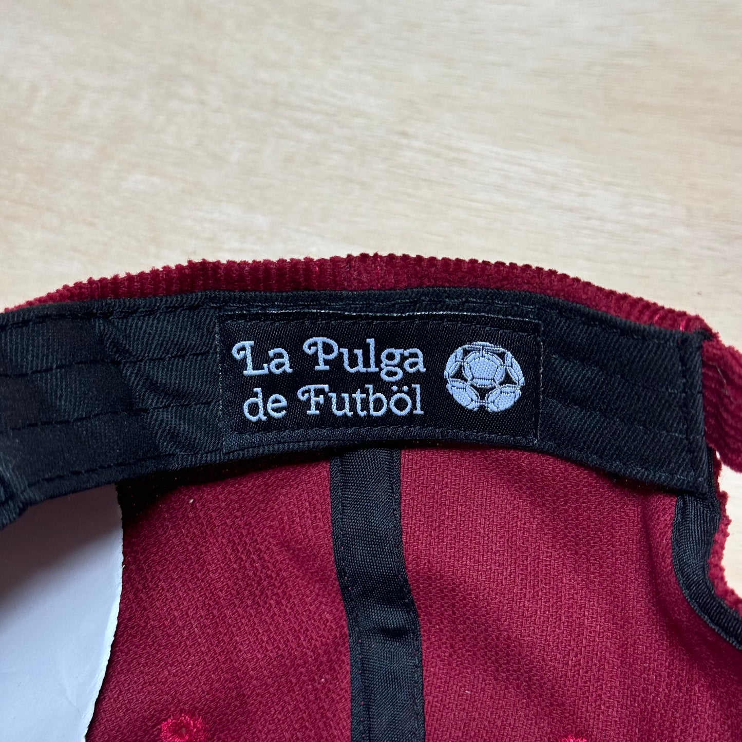 Arsenal FC Cannon Corduroy Hat by La Pulga de Futbol