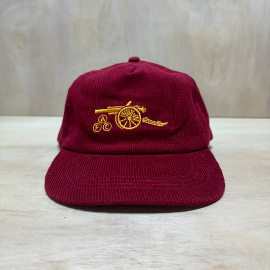 Arsenal FC Cannon Corduroy Hat by La Pulga de Futbol