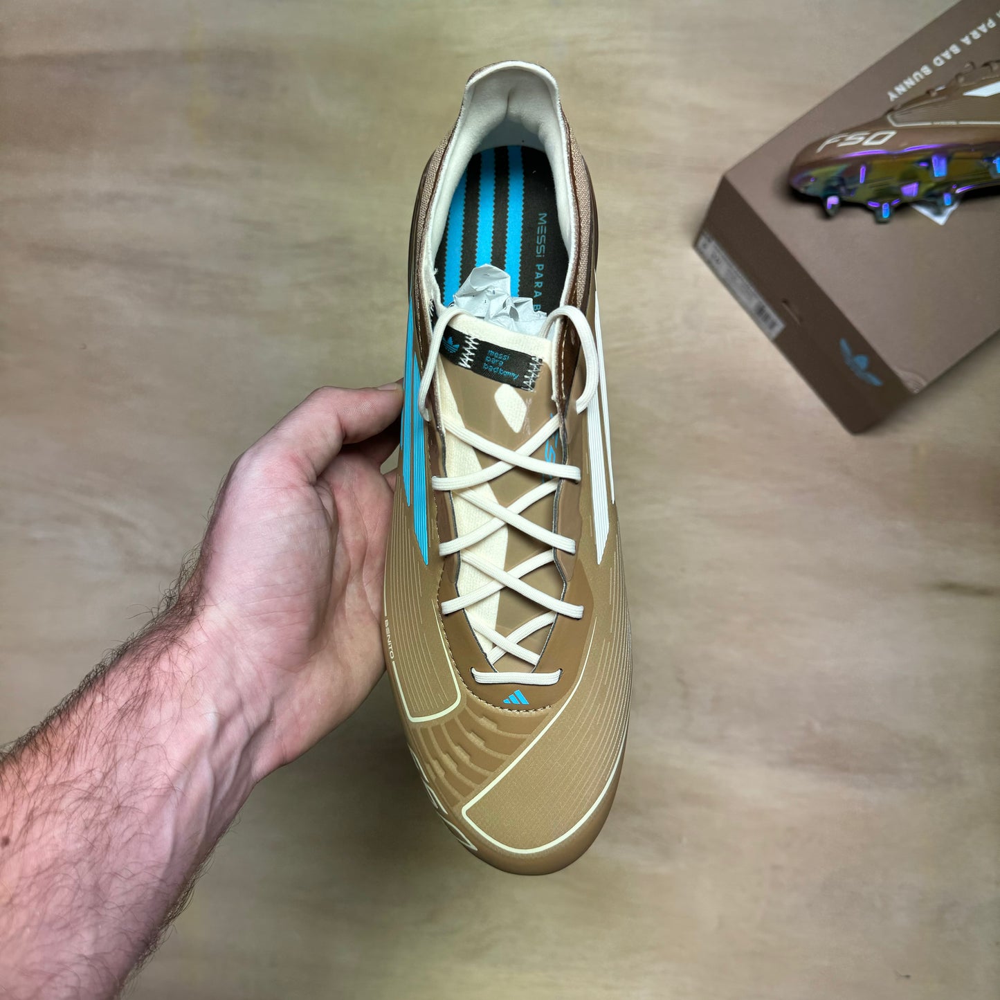 F50 Elite Messi Leo x Bad Bunny sz.9 by Adidas