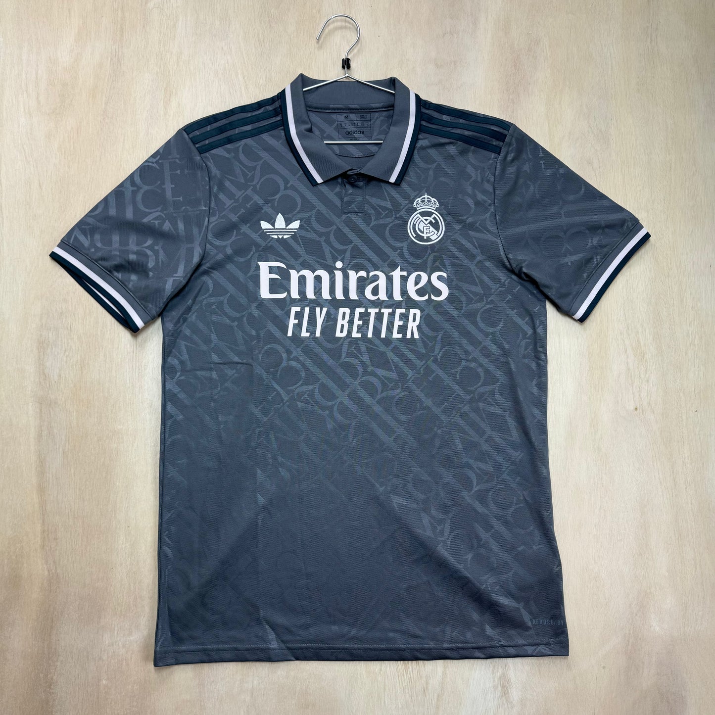 Real Madrid Mbappé 24/25 3rd Jersey M by Adidas