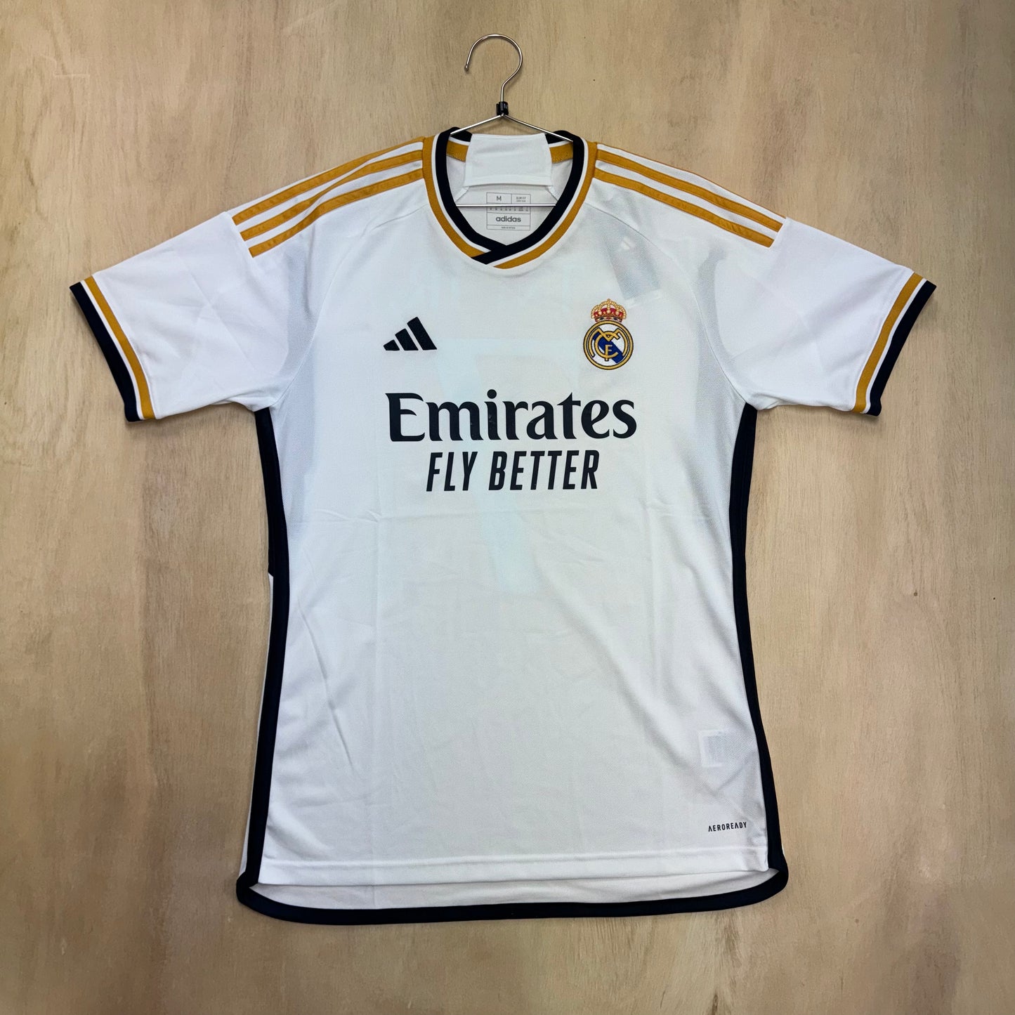 Real Madrid Vinicius Jr. 23/24 Home Jersey M by Adidas