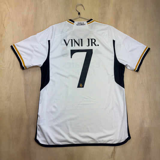 Real Madrid Vinicius Jr. 23/24 Home Jersey XL by Adidas