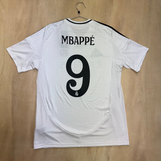 Real Madrid Mbappé 24/25 Home Jersey L by Adidas