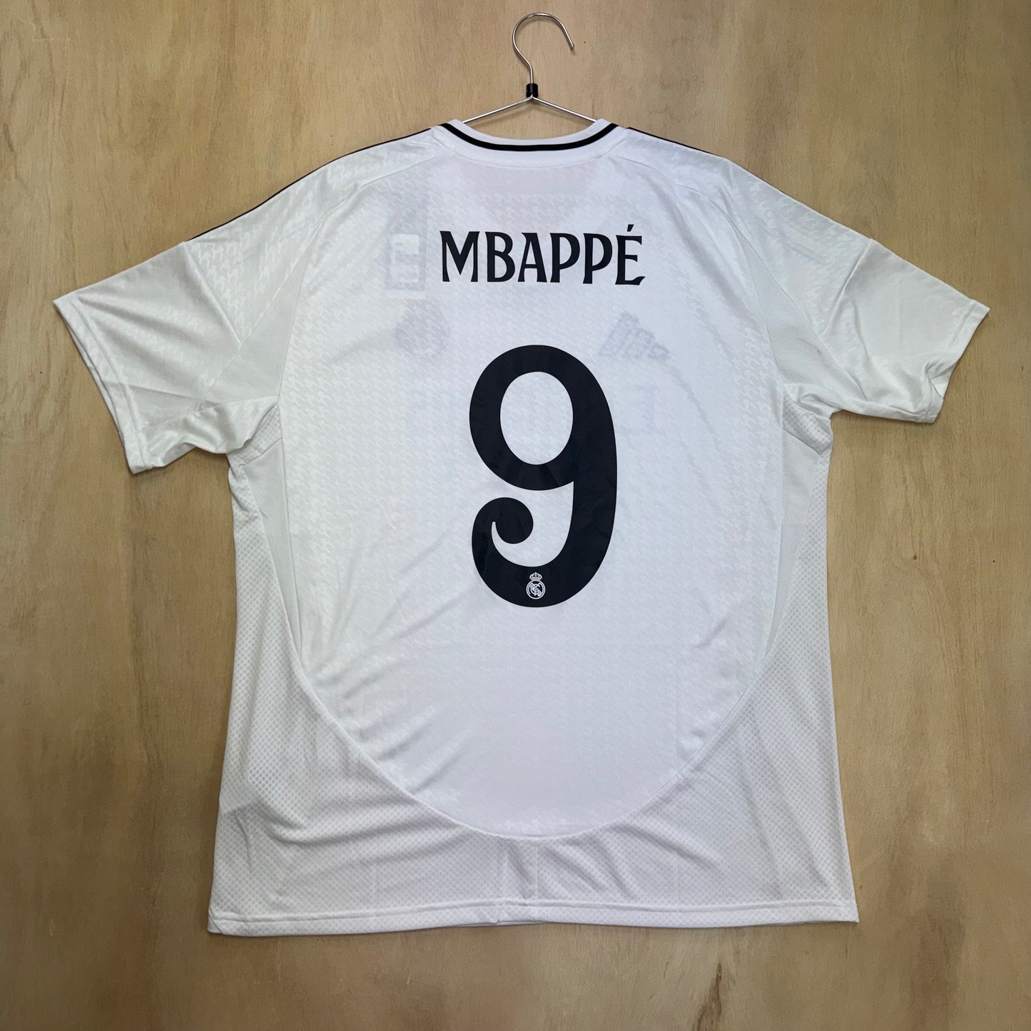 Real Madrid Mbappé 24/25 Home Jersey XL by Adidas