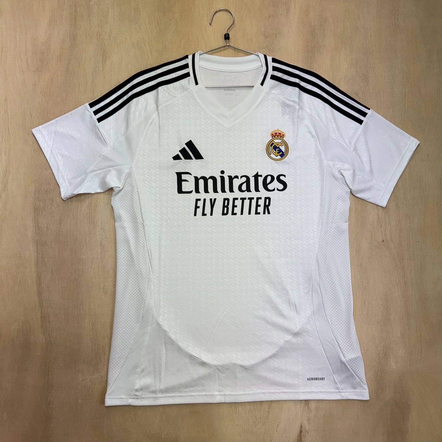 Real Madrid 24/25 Home Jersey L by Adidas